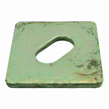 Midwest Fastener Square Washer, Fits Bolt Size 3/4 in , Steel Galvanized Finish, 60 PK 51978